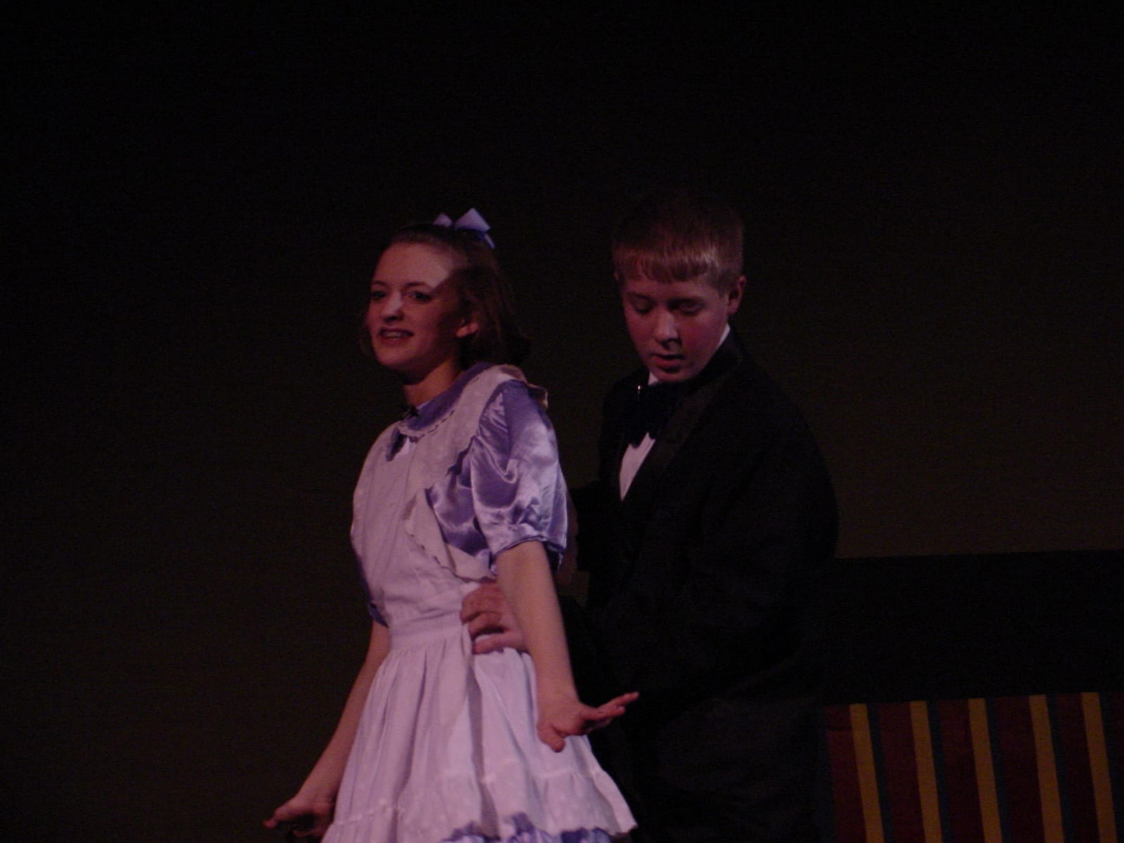 Performers in costume