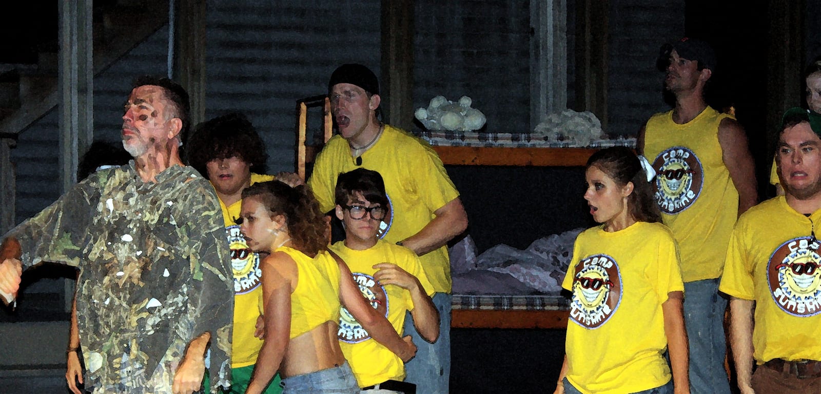 Cast member dancing