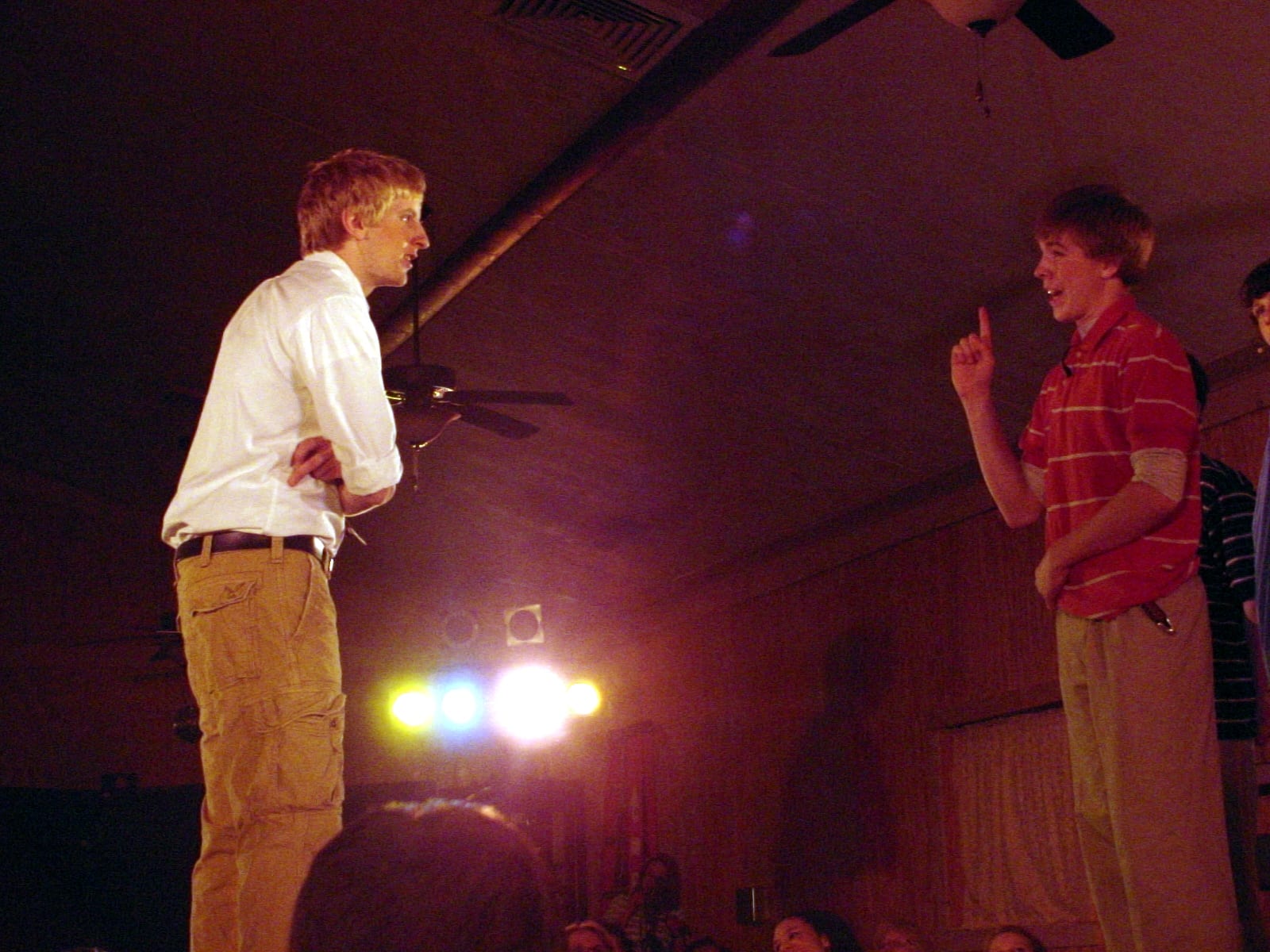 Performer in the spotlight
