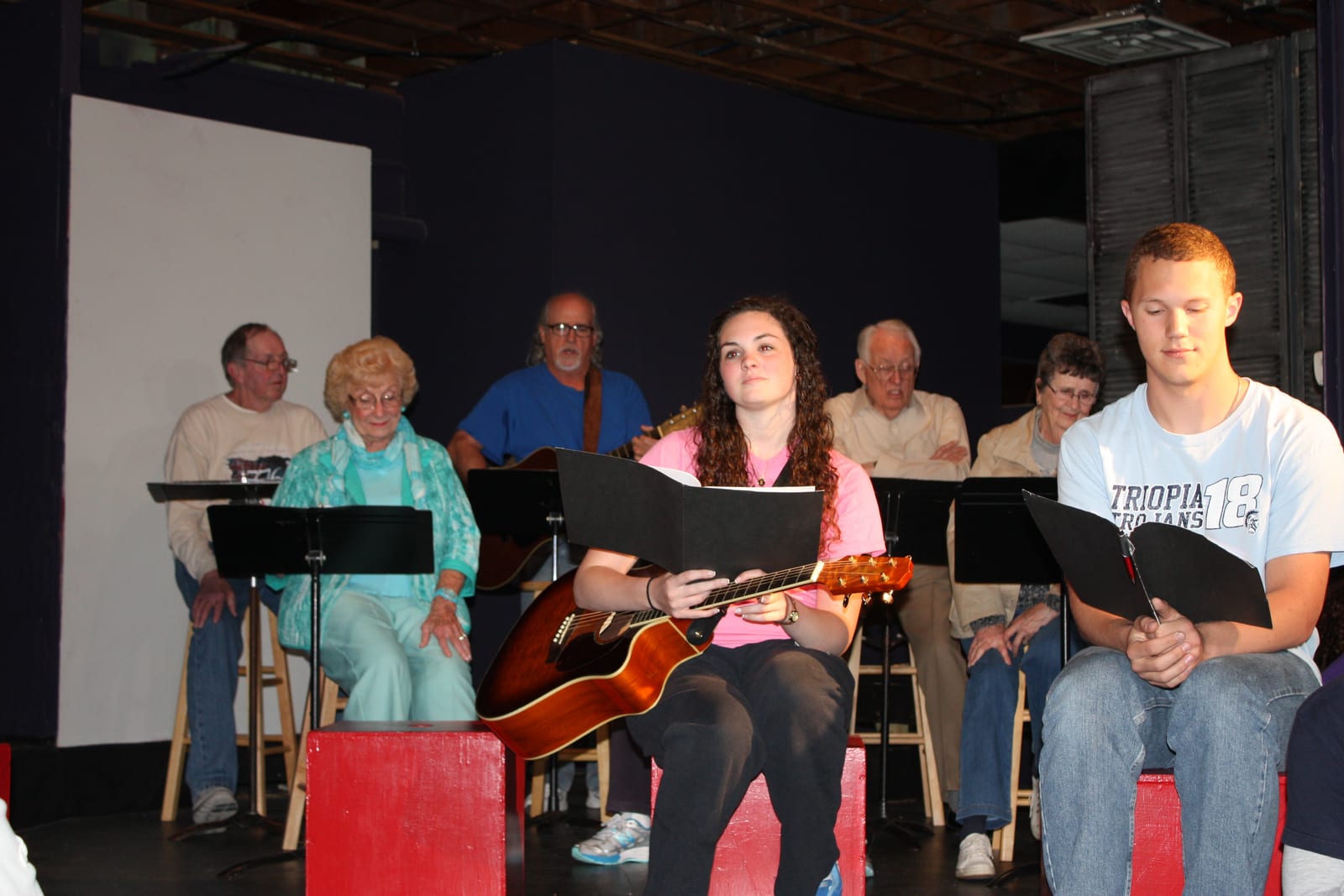 Readers' theatre performance