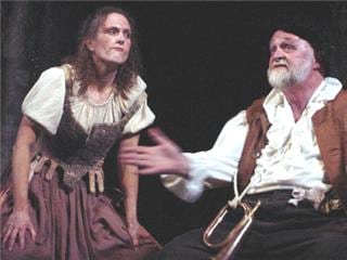 Aldonza and Sancho Panza