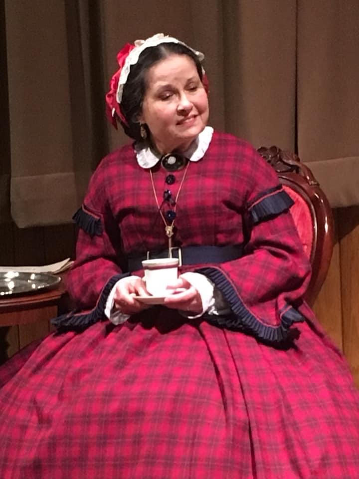 Grant speaking with Mary Todd Lincoln