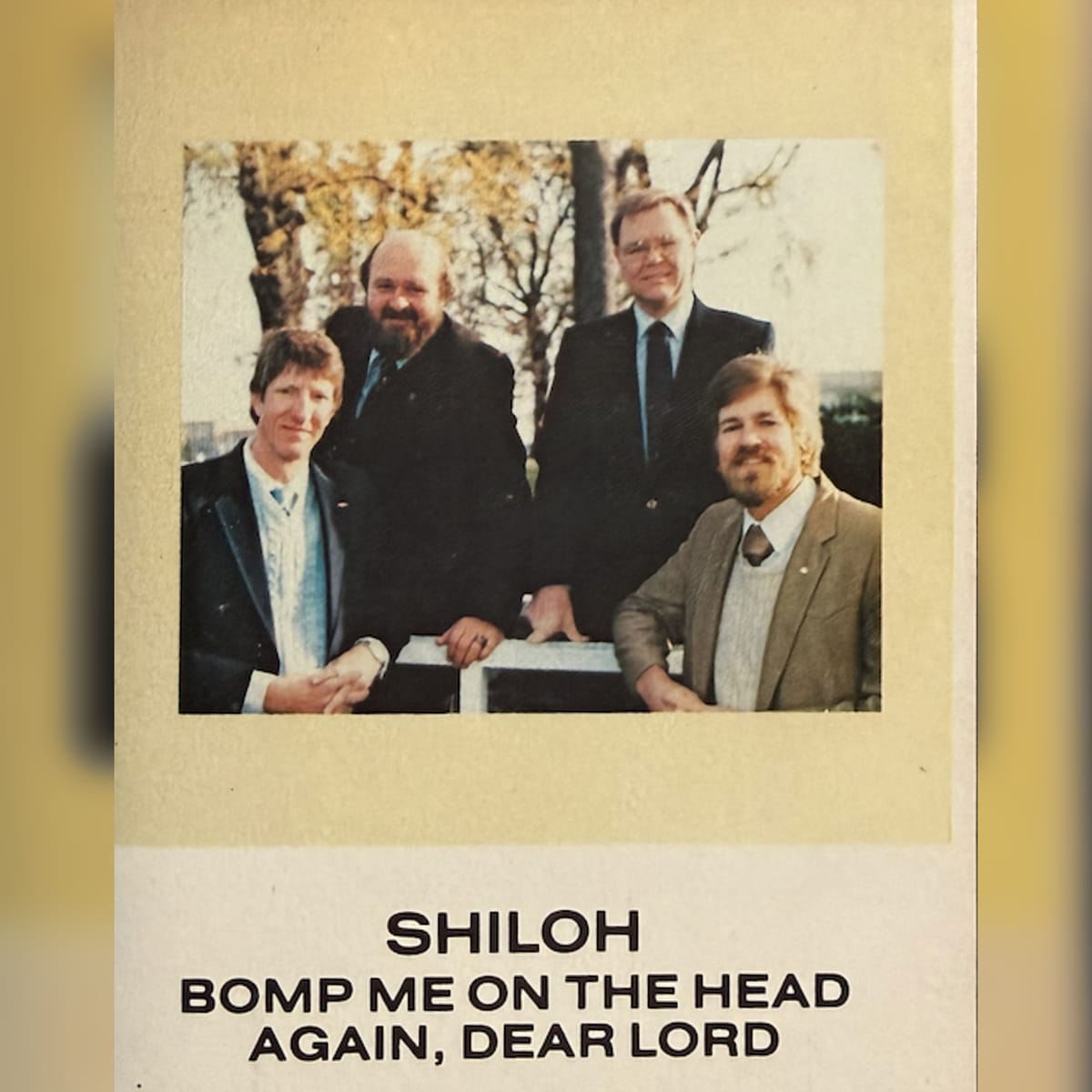 Bomp Me on the Head Again, Dear Lord album cover
